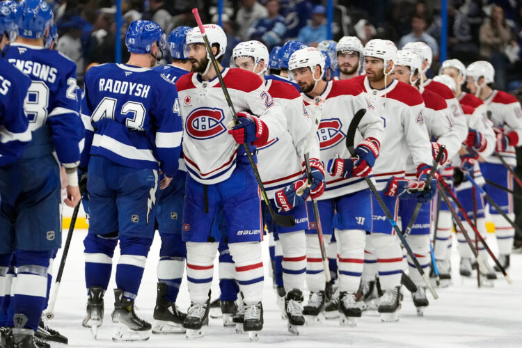 Montreal reaches 2nd round, exits rebuild